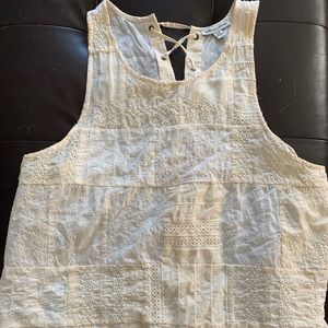 American Eagle Off-white Tank